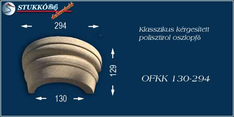 Oszlopfő kvarchomok-műgyanta bevonattal OFKK 130/294