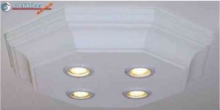 LED spotlámpa Dombóvár 14/500x500 meleg fehér