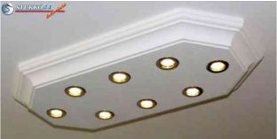 Mennyezeti LED spotlámpa Dombóvár 14/1000x500-2 meleg fehér
