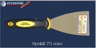 Spakli 75 mm, műanyag nyelű