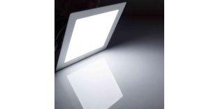 LED Panel 12W négyzet alakú hideg fehér