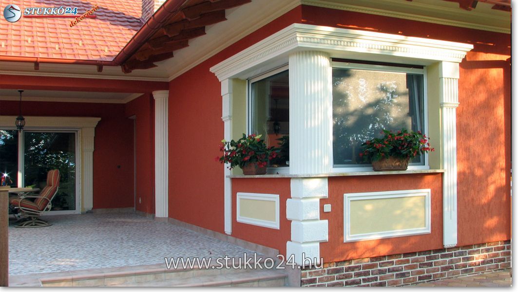 Kültéri stukkó dekorációs ötletek - Stukkó dekoráció