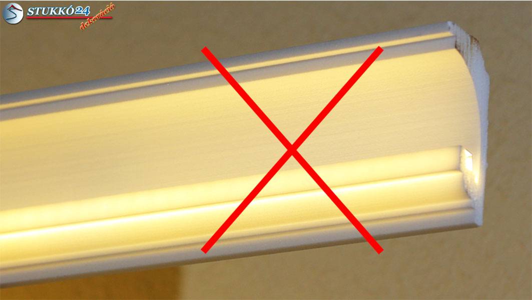 LED világítással kombinált stukkó díszlécek – Az elegancia és funkció ...