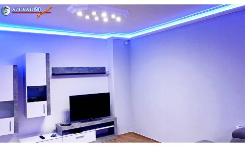 LED világítás stukkó díszléccel fergeteges áron