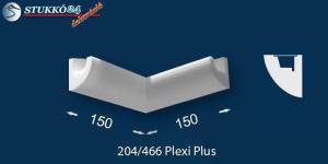 Stukkó belső sarok indirekt világítással Kecskemét 204 Plexi Plus