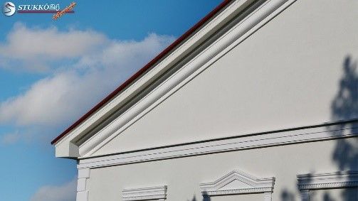 homlokzati dekoráció a Dabas 126 kültéri díszléccel homlokzati dekoráció a Dabas 126 kültéri díszléccel