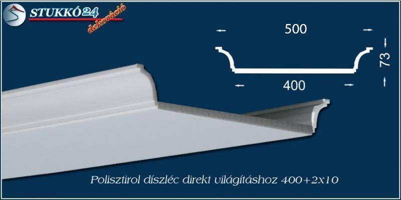 Led spot izzó világítás polisztirol stukkó Érd 400+2x10