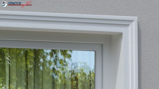 L-formájú homlokzati profilok ablakkáva takarásához