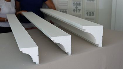 kültéri stukkó három méretben épületdíszítéshez kültéri stukkó három méretben épületdíszítéshez