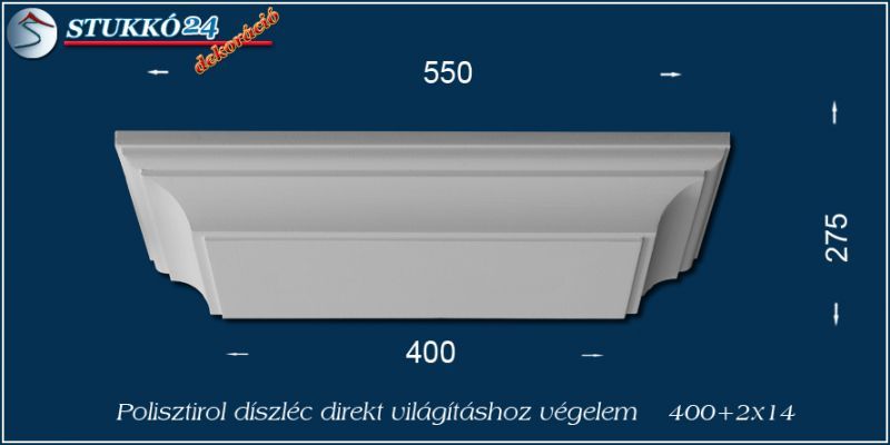 Led spot lámpa világítás polisztirol díszléc Dombóvár végelem 400+2x14