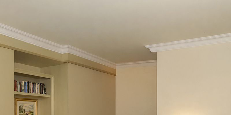 Stukkó díszléc belső sarok Vác 09