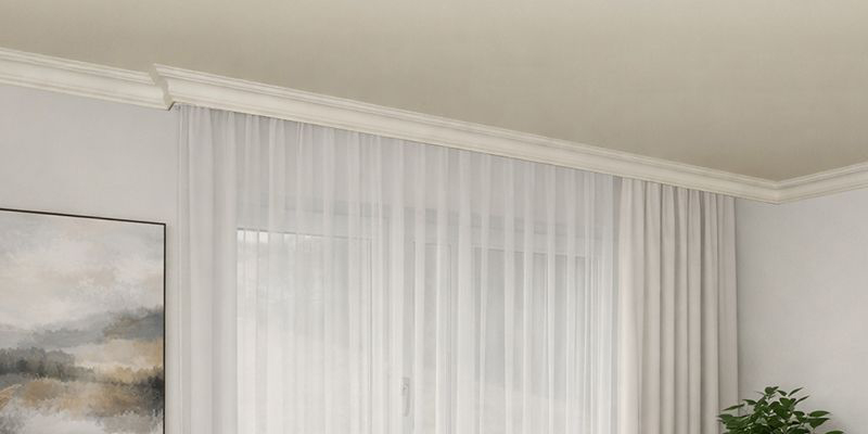 Stukkó díszléc karnistakaró Vác 09