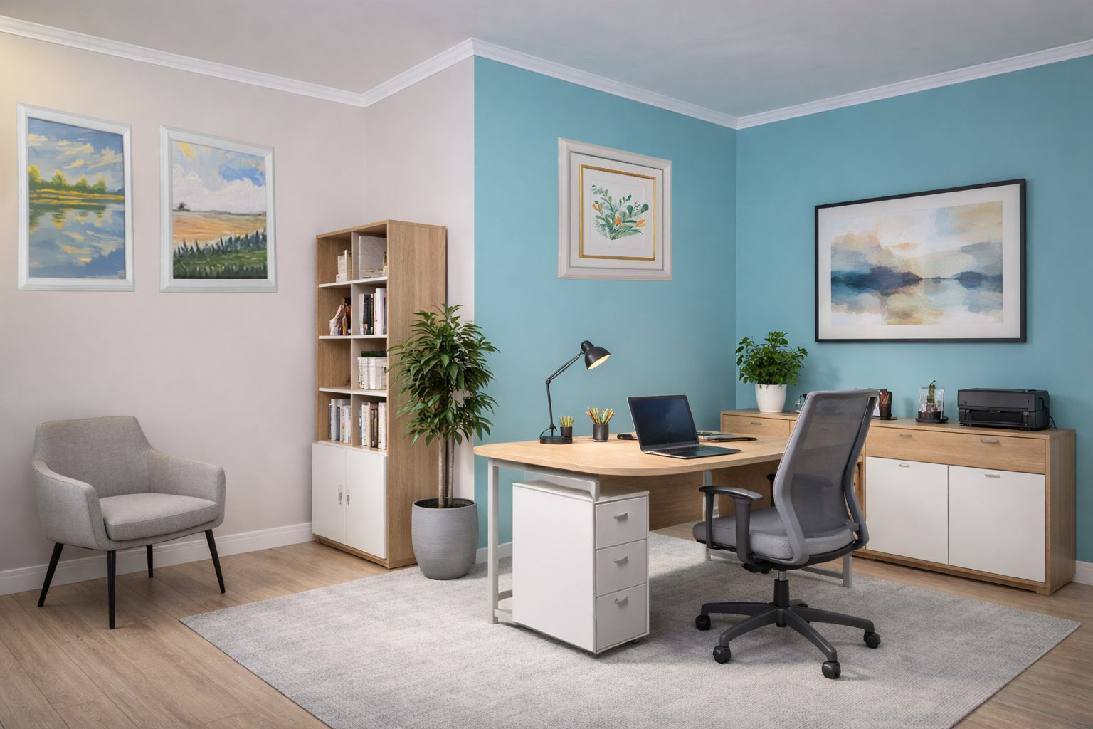 oldalfali díszléc irodában oldalfali díszléc irodában