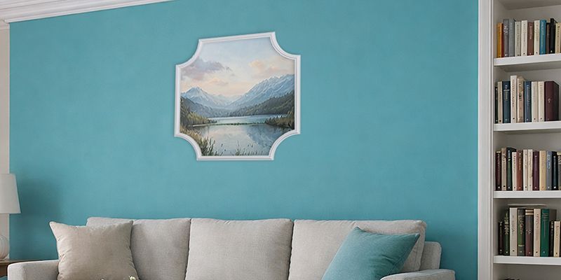 Oldalfali, mennyezeti stukkó Miskolc ív 56