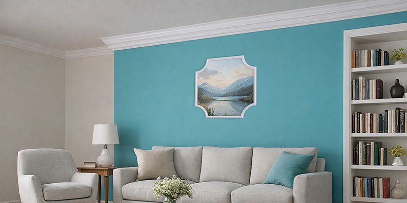 Oldalfali, mennyezeti stukkó Miskolc 56