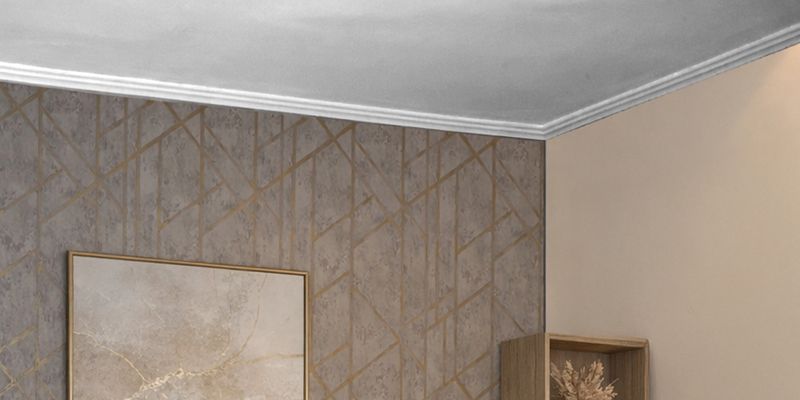 Belső sarokelem polisztirol díszléchez