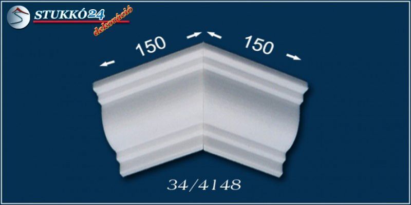 Hungarocell díszléc Salgótarján 34 külső sarokelem