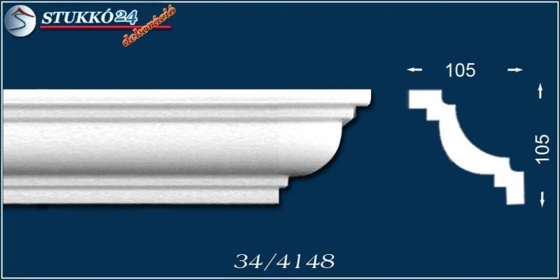 Hungarocell díszléc Salgótarján 34