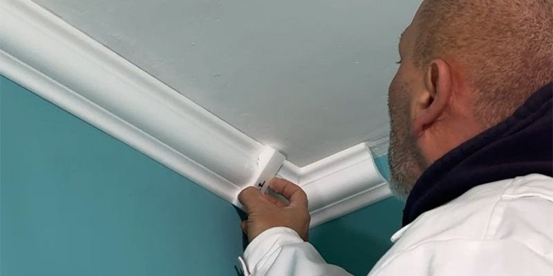 Stukkó díszléc Szigethalom 22 negatív profil