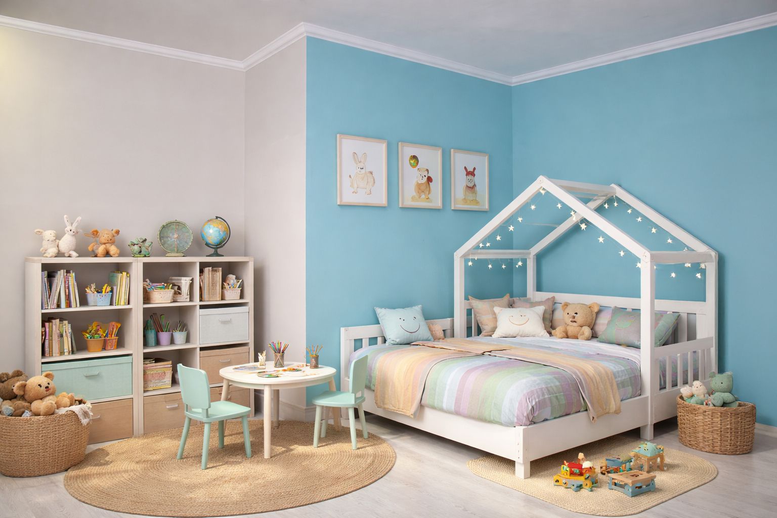 Stukkó díszléc Vidám gyerekszoba