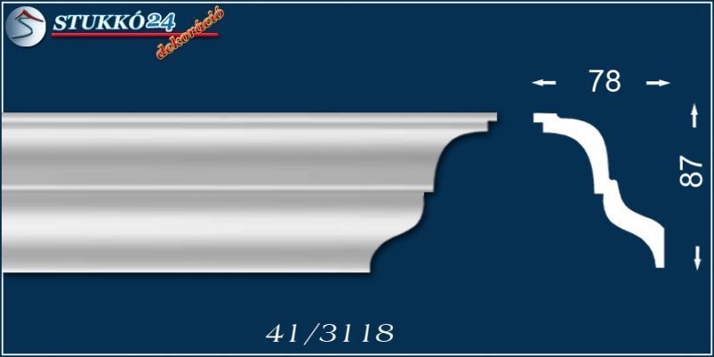 Polisztirol léc Szekszárd 41