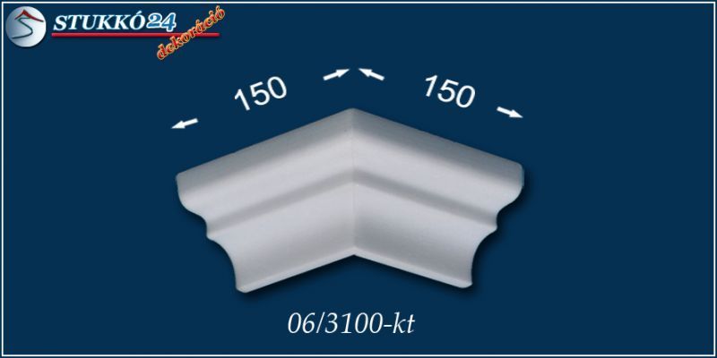 Külső sarok karnistakaró díszléchez Külső sarok karnistakaró díszléchez