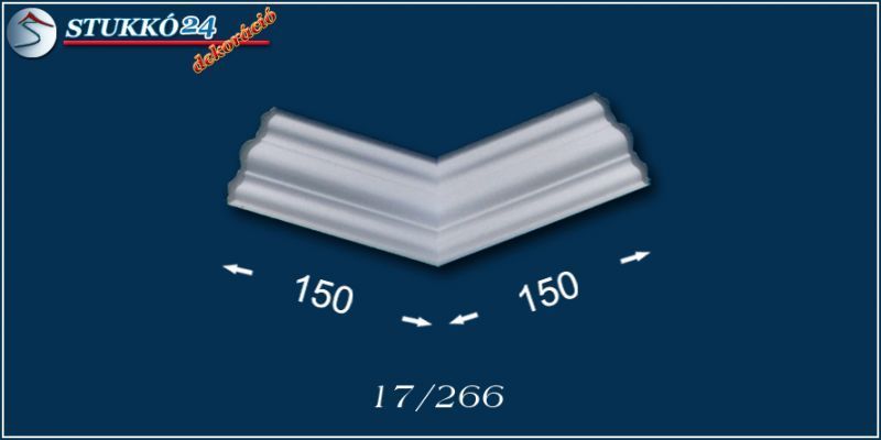 Holker díszléc Tolna 17-belső sarokelem Holker díszléc Tolna 17-belső sarokelem