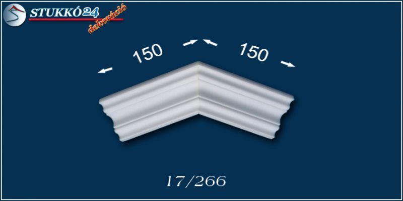 Holker díszléc Tolna 17-külső sarokelem Holker díszléc Tolna 17-külső sarokelem