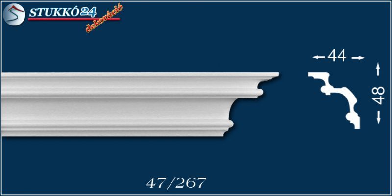 Polisztirol díszléc Veszprém 47