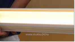 LED stukkó polisztirol díszléc reflekorléccel
