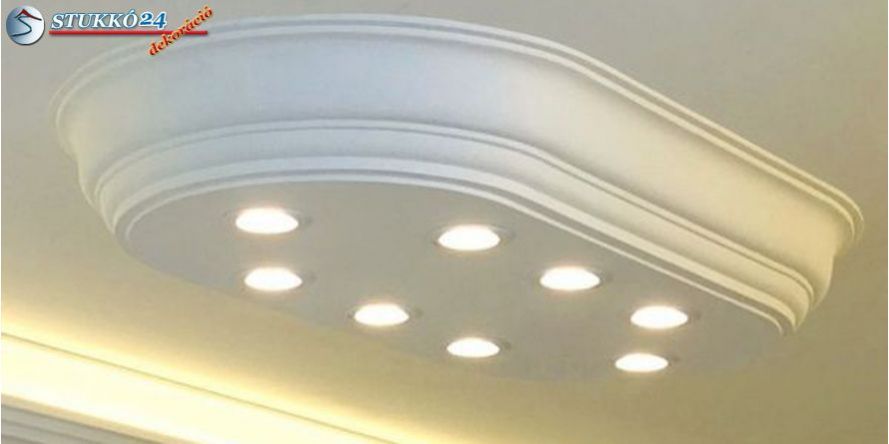 Mennyezeti LED lámpa Abony 21/1000x500 ív meleg fehér