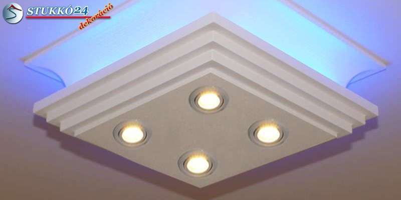 Győr 308/209 stukkólámpa LED izzóval – többszínű RGB