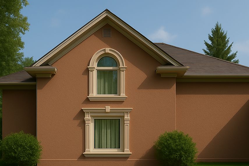 Egymással kombinálható stukkóprofilok a harmonikus homlokzati díszítésért I. – kültéri díszlécek a Budapest 108 stukkómintával